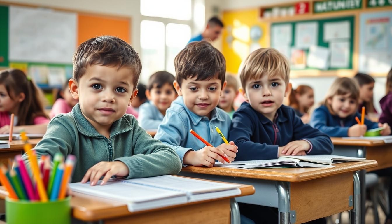 Student using a study guide to organize academic notes