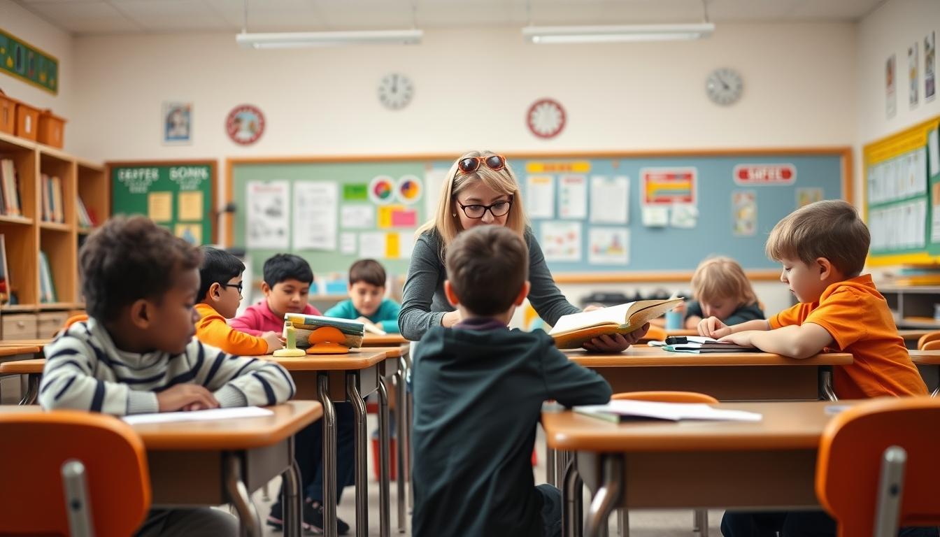 Structured study materials and learning resources on a desk